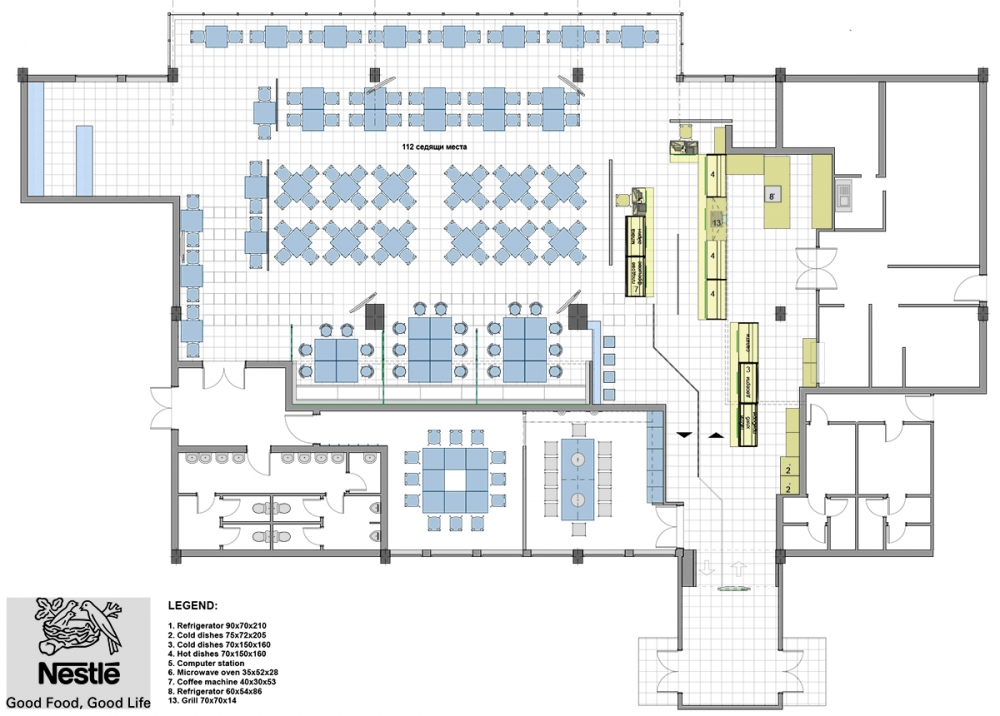 NESTLE EXISTING CANTEEN - FLOOR PLAN