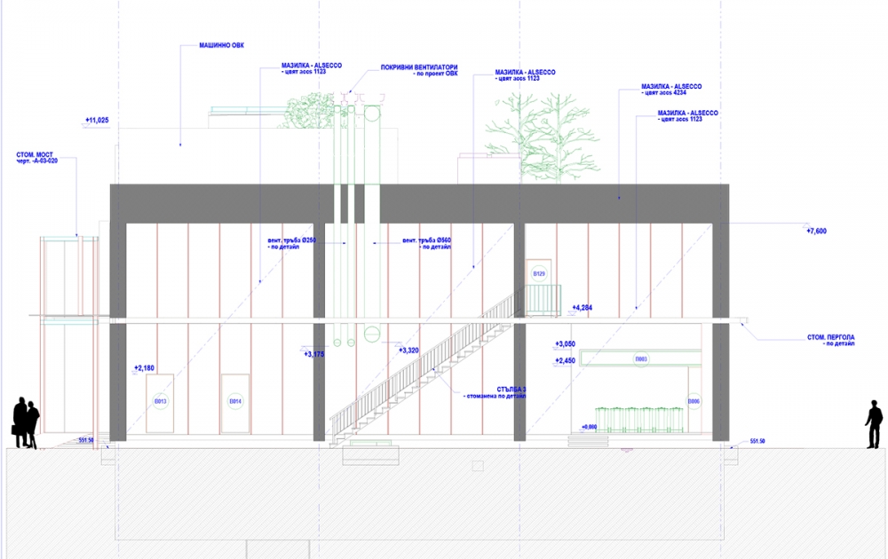 NESTLE NEW CANTEEN - NORTH-EAST ELEVATION